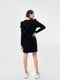 Классическое черное платье с длинными рукавами-фонариками | 6618252 | фото 3