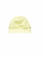 Универсальная  шапочка светло-желтого цвета в принт | 6618442