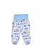 Ползунки-штанишки комбинированной расцветки с рисунком “Зверята” | 6618900