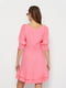 Сукня рожева зі складанням посередині | 6619302 | фото 2