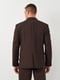 Пиджак классический коричневый | 6619315 | фото 3