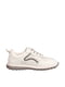 Білі кросівки с контрастною шнурівкою | 6619630 | фото 2