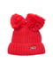 Комплект в'язаний червоний: шапка та шарф | 6619743 | фото 2