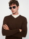 Стильный пуловер коричневого цвета | 6620009 | фото 4
