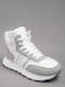 Кросівки зимові високі біло-сірі | 6620364 | фото 6