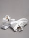 Кросівки зимові високі біло-сірі | 6620364 | фото 5