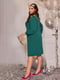 Святкова мереживна сукня зелена з прикрасою | 6619443 | фото 4