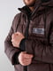 Теплий спортивний костюм із курткою коричневий | 6620594 | фото 5