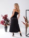 Сукня чорна в стилі sleep-dress | 6620601 | фото 3