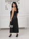 Сукня чорна в стилі sleep-dress | 6620602 | фото 3