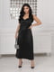 Сукня чорна в стилі sleep-dress | 6620602 | фото 7