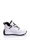Шкіряні зимові кросівки білого кольору | 6623965 | фото 2