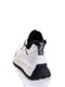 Шкіряні зимові кросівки білого кольору | 6623965 | фото 4