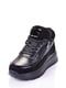 Зимние комбинированные кроссовки черного цвета | 6623988 | фото 3