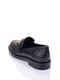 Кожаные туфли черного цвета с декором | 6624009 | фото 4