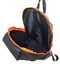 Городской рюкзак черный с оранжевой змейкой | 6624546 | фото 3