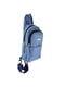Рюкзак на одну лямку синій | 6624565 | фото 3