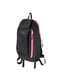 Міський рюкзак чорний з рожевим | 6624579 | фото 2