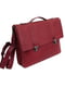 Кожаный портфель бордовый | 6625447 | фото 2