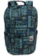 Компактний синій рюкзак з принтом (9L) | 6625454 | фото 2