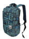 Компактный рюкзак синий с принтом (9L) | 6625454 | фото 3