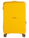 Пластиковый желтый чемодан из поликарбоната (36L) | 6625604