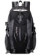 Легкий спортивний чорний рюкзак (25L) | 6625627 | фото 4