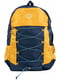 Легкий складной рюкзак оранжево-синий (13L) | 6625629 | фото 3