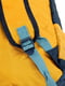 Легкий складной рюкзак оранжево-синий (13L) | 6625629 | фото 8