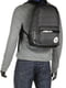 Молодежный стеганный рюкзак черный (16L) | 6625630 | фото 2