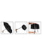 Складной черный зонт полный автомат с антиветер | 6625704 | фото 6