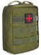 Тактична аптечка, армійська сумка для медикаментів кольору хакі | 6625736 | фото 3