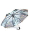 Зонт полуавтомат серый с рисунком | 6625763 | фото 2