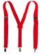 Підтяжки для штанів червоні (100 на 2,5 см) | 6625783 | фото 4