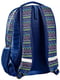 Рюкзак молодежный синий с принтом (20L) | 6625820 | фото 4