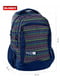 Рюкзак молодежный синий с принтом (20L) | 6625820 | фото 7