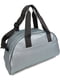 Спортивна сумка срібляста зі шкірозамінника (16 л) | 6625834 | фото 4