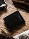 Горизонтальное кожаное портмоне черное в подарочной коробке | 6625851 | фото 10