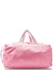 Спортивная сумка розовая с принтом (35L) | 6625886 | фото 5