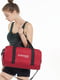 Cпортивна сумка червона з відділом для взуття (25L) | 6625902 | фото 2