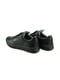 Кожаные черные кроссовки | 6619457 | фото 4