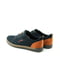 Нубуковые сине-оранжевые кроссовки | 6619460 | фото 3