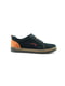Нубуковые сине-оранжевые кроссовки | 6619460 | фото 4
