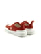 Шкіряні червоні кросівки з принтом | 6619462 | фото 3