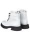 Белые кожаные ботинки | 6619484 | фото 3