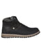 Черно-коричневые кожаные ботинки | 6619491 | фото 2