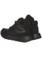 Зимние кожаные кроссовки в черном цвета | 6619514 | фото 2
