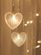 Гірлянда штора світлодіодна у формі серця з фігурками сердечок 2*1,5м | 6627743 | фото 4