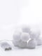 Гірлянда кульки бавовняні білі 10 LED 150см на батарейках10 кульок, прозорий провід | 6627781 | фото 5