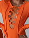 Боди оранжевое с завязками | 6628120 | фото 4